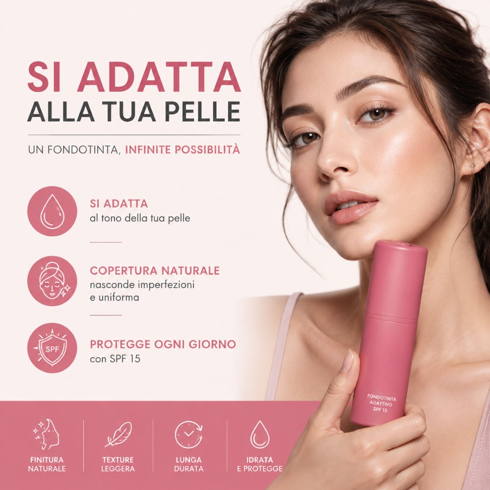 Fondotinta Aptico che si Adatta alla Tua pelle
